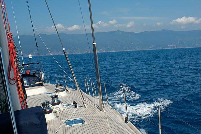 Sailing Cinque Terre